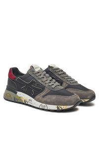 Premiata Sneakersy Mick 6420 Szary. Kolor: szary. Materiał: skóra, zamsz