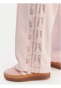 Adidas - adidas Spodnie dresowe Firebird Lace KC6444 Różowy Loose Fit. Kolor: różowy. Materiał: syntetyk #2