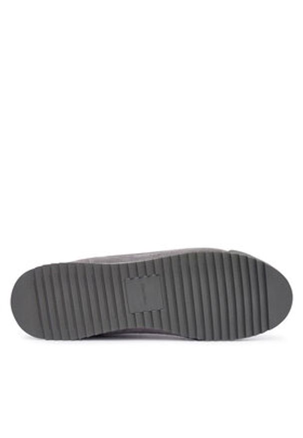 Calvin Klein Sneakersy Low Pro Runner Mix Mat HM0HM02208 Szary. Kolor: szary. Materiał: zamsz, skóra