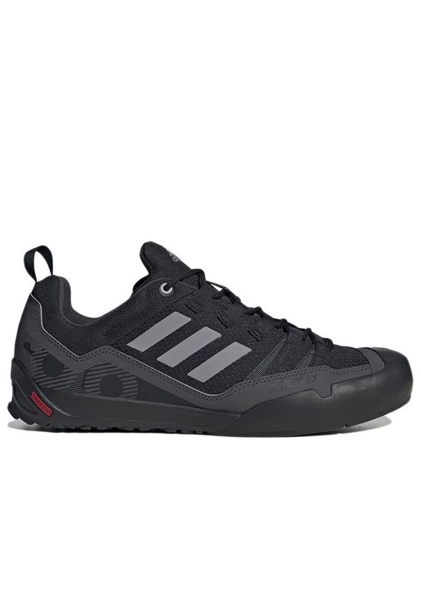 Adidas - Buty adidas Terrex Swift Solo Approach GZ0331 - czarne. Kolor: czarny. Materiał: tkanina. Szerokość cholewki: normalna. Model: Adidas Terrex. Sport: wspinaczka