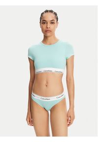 Calvin Klein Underwear T-Shirt LV00QF7213 Zielony Slim Fit. Kolor: zielony #4