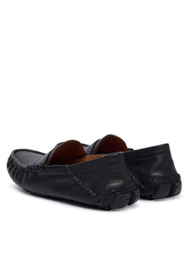 Polo Ralph Lauren Mokasyny 803P07633001 Czarny. Kolor: czarny. Materiał: skóra