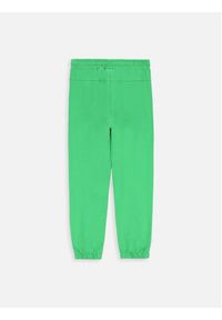 COCCODRILLO - Coccodrillo Spodnie dresowe ZC3120101VBB Zielony Slim Fit. Kolor: zielony. Materiał: bawełna, dresówka