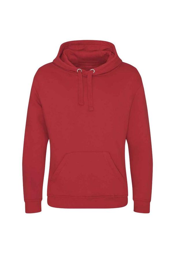 AWDIS - Męska Bluza Z Kapturem Just Hoods Graduate Heavyweight Hoodie. Typ kołnierza: kaptur. Kolor: czerwony