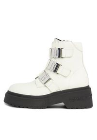 Tommy Jeans Botki Tjw Chunky Boot Hardware EN0EN02443 Écru. Materiał: skóra #5