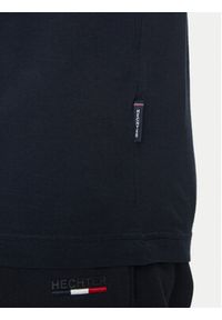 Hechter Paris T-Shirt 75008 151919 Granatowy Regular Fit. Kolor: niebieski. Materiał: bawełna #4