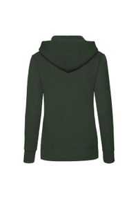 FRUIT OF THE LOOM - Bluza Damska Z Kapturem. Typ kołnierza: kaptur. Kolor: zielony