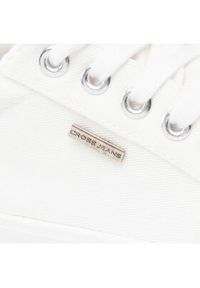 Cross Jeans Tenisówki JJ2R4038C Biały. Kolor: biały. Materiał: materiał #5