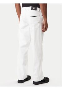 Versace Jeans Couture Jeansy 80GAB5RE CEWCA Biały Straight Fit. Kolor: biały #5