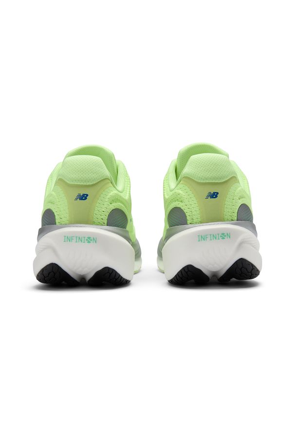 Buty damskie New Balance Infinion 1080 v15 W108099D – zielone. Okazja: na co dzień. Kolor: zielony. Materiał: guma. Szerokość cholewki: normalna. Sport: fitness, bieganie