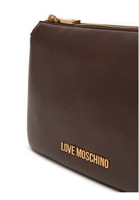 Love Moschino - LOVE MOSCHINO Torebka JC4075PP1NLF0301 Brązowy. Kolor: brązowy. Materiał: skórzane #4