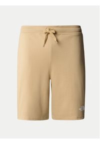 The North Face Szorty sportowe Graphic NF0A3S4F Beżowy Regular Fit. Kolor: beżowy. Materiał: bawełna. Styl: sportowy #4