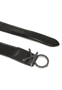 Calvin Klein Pasek Damski Re-Lock Insert 3 Cm Perf Belt K60K610497 Czarny. Kolor: czarny. Materiał: skóra