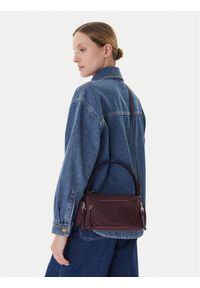 Calvin Klein Torebka Pocket Nylon Bag W/ Strap LV04F3132G Bordowy. Kolor: czerwony #1