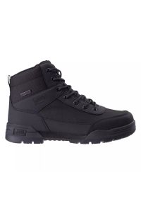 Buty taktyczne męskie Magnum Armory Mid WP - czarne, Rozmiar buta 45. Okazja: na co dzień. Kolor: czarny. Materiał: materiał, guma. Szerokość cholewki: normalna. Wzór: aplikacja. Sezon: lato. Sport: turystyka piesza, fitness #1