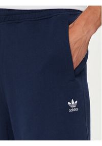 Adidas - adidas Szorty sportowe Essentials Trefoil IY8521 Granatowy Regular Fit. Kolor: niebieski. Materiał: bawełna. Styl: sportowy