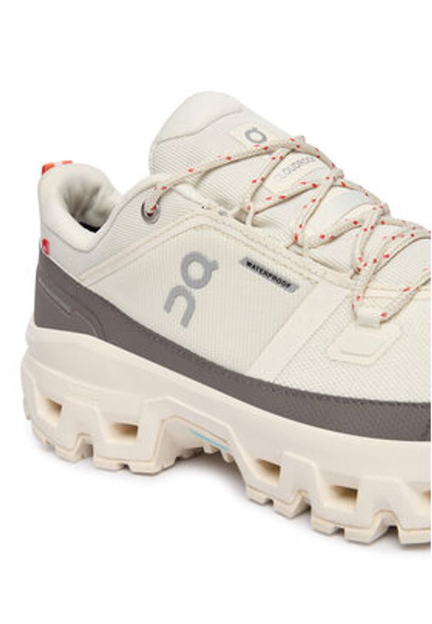 On Sneakersy Cloudrock Low WP 3MF10253334 Biały. Kolor: biały. Materiał: materiał