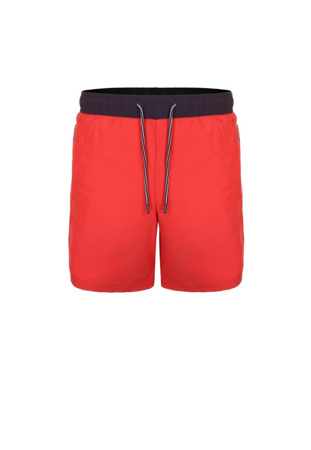 Diadora - Spodenki krótkie męskie DIADORA BEACH SHORT RING. Kolor: czerwony. Długość: krótkie