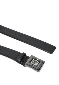Guess Pasek Męski BMGNLE P4435 Czarny. Kolor: czarny. Materiał: skóra