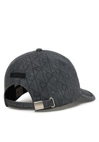 Calvin Klein Czapka z daszkiem Denim Emblem Burnout LV04D5048G Szary. Kolor: szary. Materiał: bawełna #4