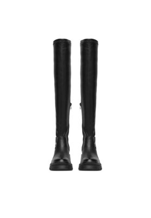 DeeZee Muszkieterki 5650-1 Czarny. Kolor: czarny. Materiał: materiał