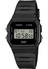 Casio Vintage Zegarek dla dzieci Casio F-91WB-1AEF czarny. Kolor: czarny. Styl: vintage #1