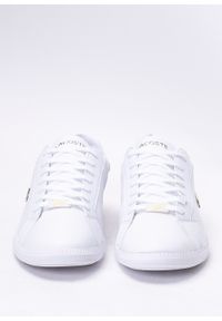 Sneakersy męskie białe Lacoste Graduate 0721 741SMA0011-21G. Kolor: biały. Materiał: dzianina. Sezon: lato. Sport: bieganie #2