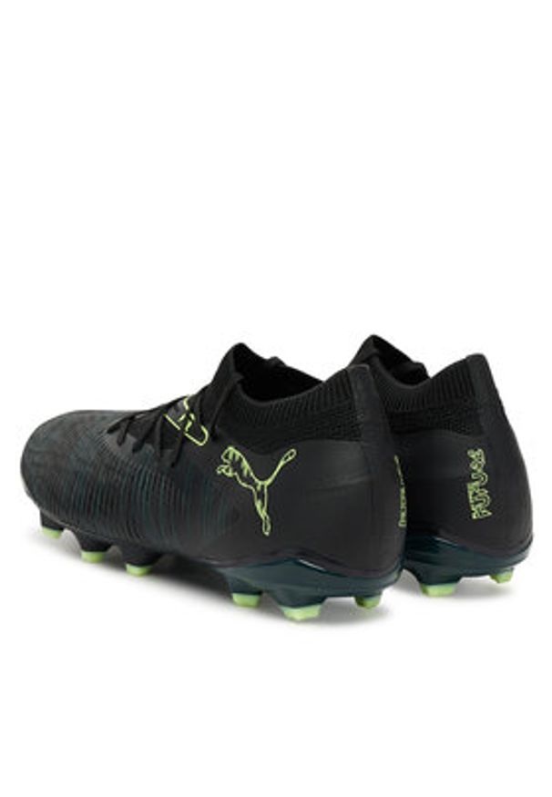 Puma Buty do piłki nożnej Future 8 Match Fg/Ag 108593 02 Czarny. Kolor: czarny. Materiał: syntetyk, materiał
