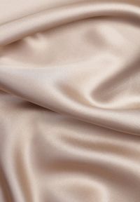 Born2be - Beżowa Rozkloszowana Midi Spódnica Satynowa Zapinana na Suwak z Gumką w Pasie Williwarne. Okazja: na co dzień, do pracy, na spotkanie biznesowe. Kolor: beżowy. Materiał: satyna. Styl: casual, biznesowy #3