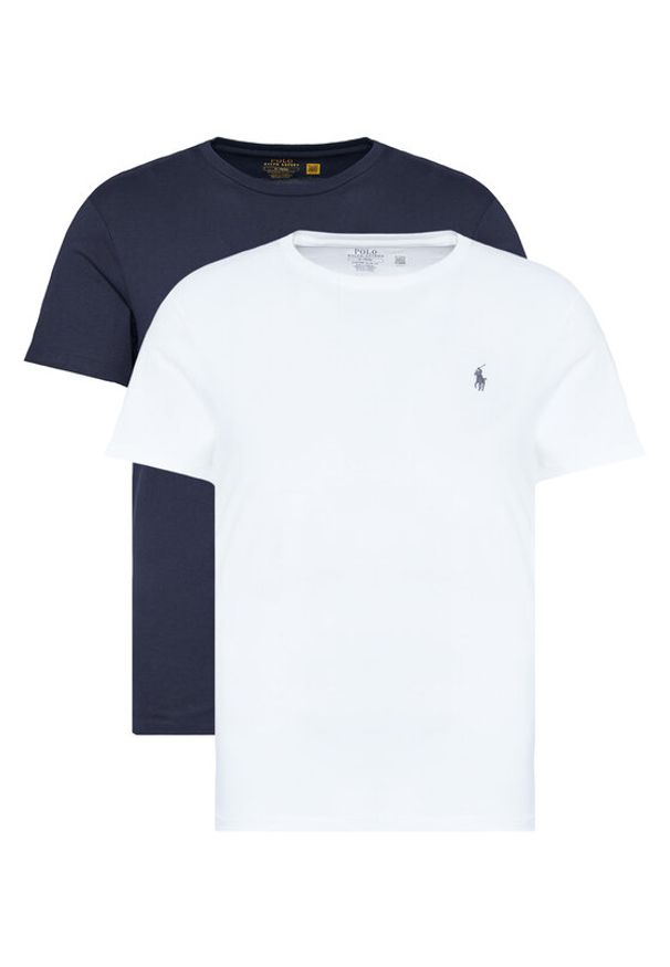 Polo Ralph Lauren Komplet 2 t-shirtów 710P02583002 Kolorowy Slim Fit. Typ kołnierza: polo. Materiał: bawełna. Wzór: kolorowy
