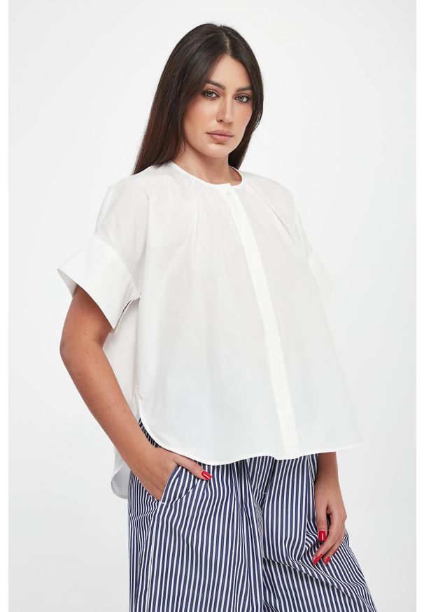 Weekend Max Mara - Bluzka damska popelinowa Educata WEEKEND MAX MARA