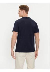Napapijri T-Shirt S-Manta NP0A4HQH Granatowy Regular Fit. Kolor: niebieski. Materiał: bawełna #4