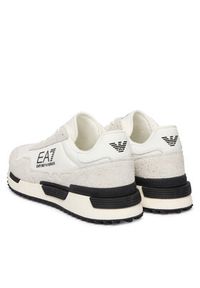 EA7 Emporio Armani Sneakersy 7X000380 AF19175 MZ018 Biały. Kolor: biały. Materiał: skóra #4
