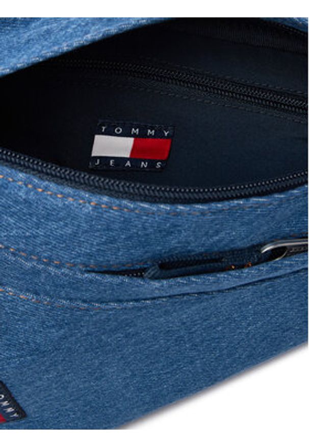 Tommy Jeans Plecak Tjm Utility Denim Sling Bag AM0AM14051 Niebieski. Kolor: niebieski. Materiał: materiał