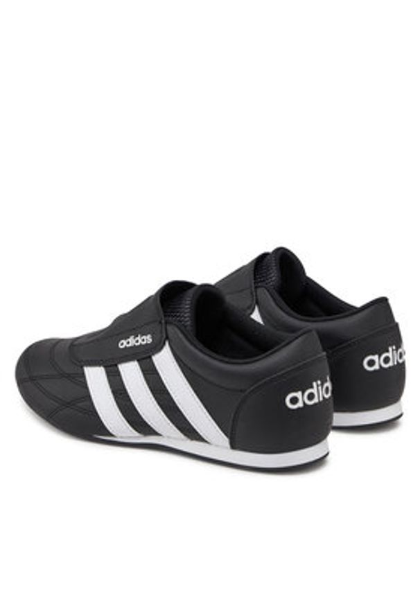Adidas - adidas Sneakersy Tekwen JS3871 Czarny. Kolor: czarny. Materiał: skóra