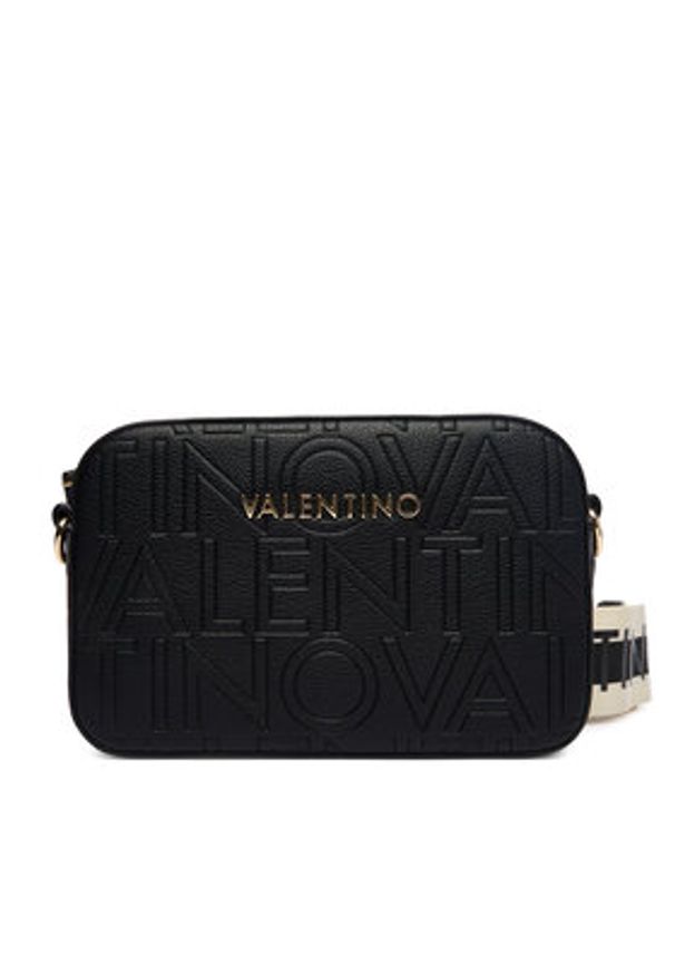 VALENTINO - Valentino Torebka Pansy VBS8PG15 Czarny. Kolor: czarny. Materiał: skórzane