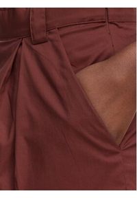 Patrizia Pepe Kombinezon 2T0095/A9B9-B887 Brązowy ciemny Regular Fit. Kolor: brązowy. Materiał: bawełna #5