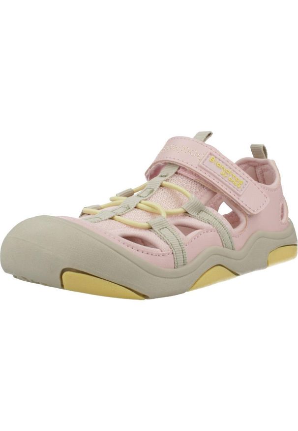 BLANDITOS BY CRIO'S - Sandały BLANDITOS OLIMPOBD Rose. Kolor: różowy. Materiał: syntetyk, tkanina. Sezon: lato