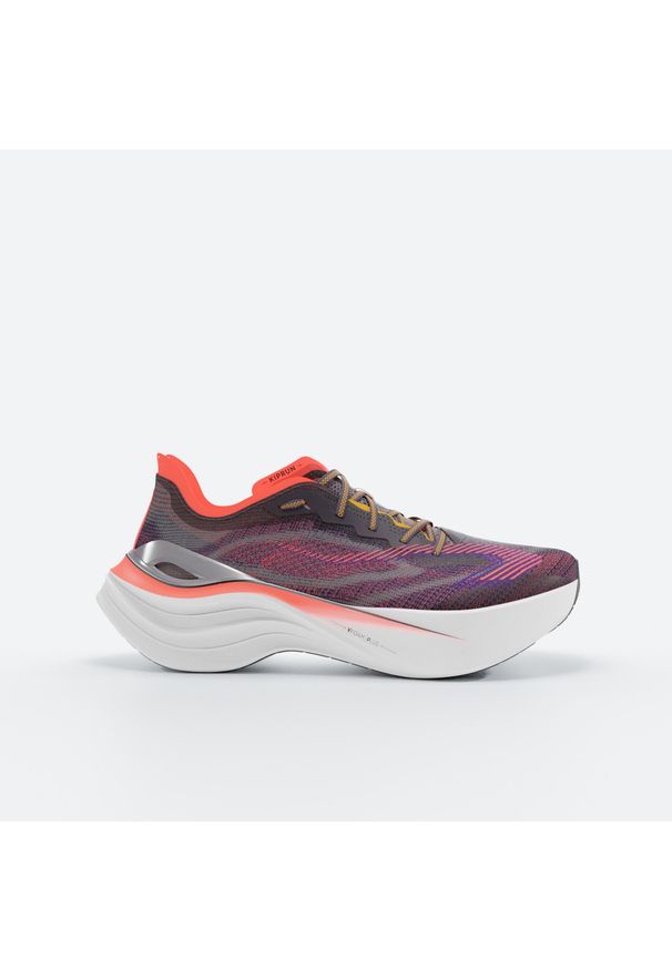 KIPRUN - Buty do biegania męskie Kiprun KD900.2. Kolor: czerwony, fioletowy, pomarańczowy, wielokolorowy. Sport: bieganie, fitness