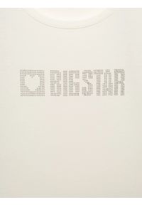 Big-Star - Koszulka damska z logo BIG STAR z cyrkonii biała Avra 100. Kolor: biały #2