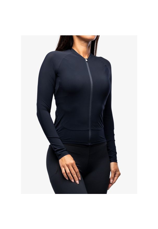 Bluza kolarska damska POC Essential Road Ws L/S Jersey. Kolor: czarny. Materiał: jersey. Sport: kolarstwo