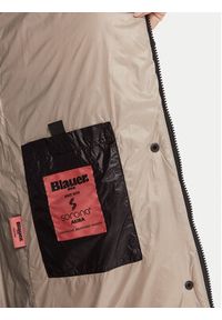 Blauer Płaszcz zimowy 25WBLDK02073 Czarny Regular Fit. Kolor: czarny. Materiał: syntetyk. Sezon: zima