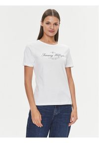 TOMMY HILFIGER - T-Shirt Tommy Hilfiger. Kolor: biały #1