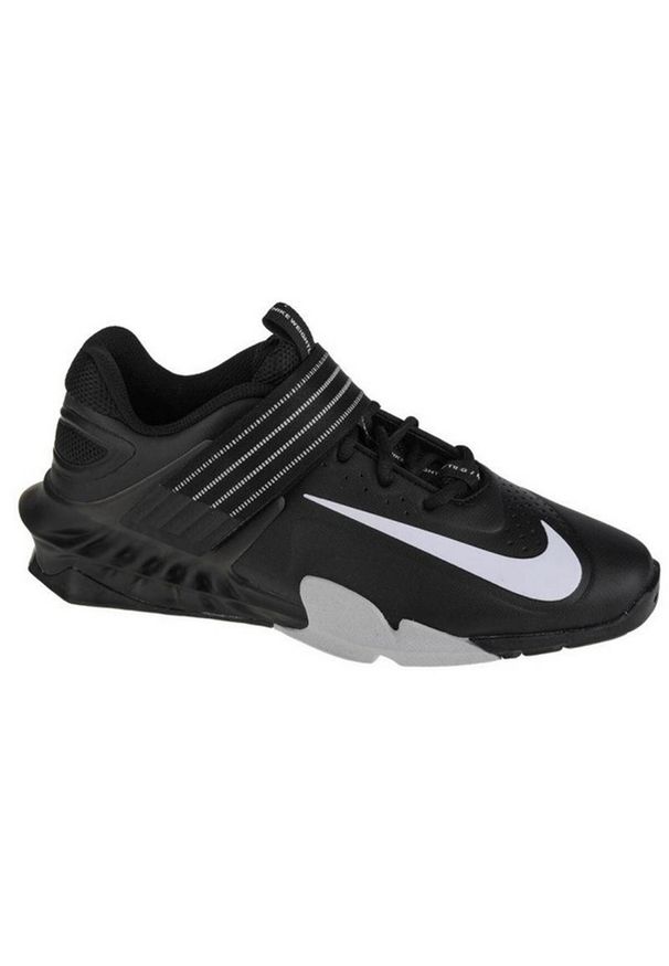 Nike - Męskie Buty Sportowe Savaleos Logo Low Cut. Kolor: czarny. Sezon: zima. Styl: sportowy