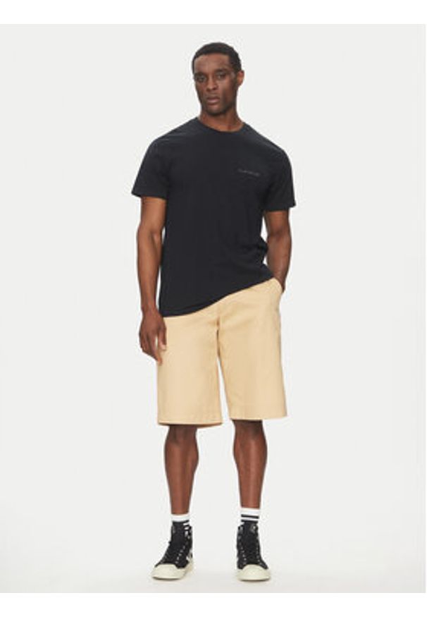 Quiksilver Komplet 2 t-shirtów Salt Water EQYZT08137 Czarny Regular Fit. Kolor: czarny. Materiał: bawełna