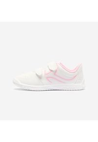 Decathlon - Buty sportowe dla dzieci Artengo TS 100. Zapięcie: rzepy. Kolor: biały. Materiał: poliester. Sport: turystyka piesza