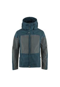 Kurtka przeciwwiatrowa męska Fjällräven Keb. Kolor: niebieski. Sport: turystyka piesza #1
