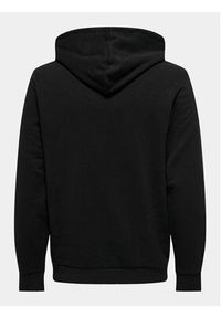Only & Sons Bluza Lenny 22028594 Czarny Regular Fit. Kolor: czarny. Materiał: bawełna, syntetyk #5