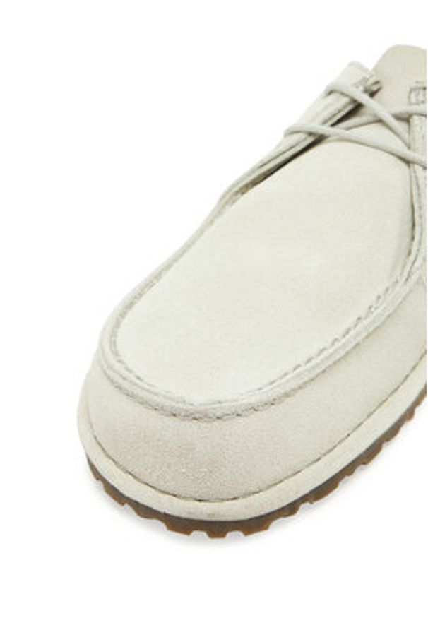 Birkenstock Półbuty Utti Lace 1029553 Szary. Kolor: szary. Materiał: skóra, zamsz
