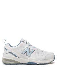 New Balance Buty na siłownię 608v5 WX608WB5 Biały. Kolor: biały. Materiał: skóra. Sport: fitness